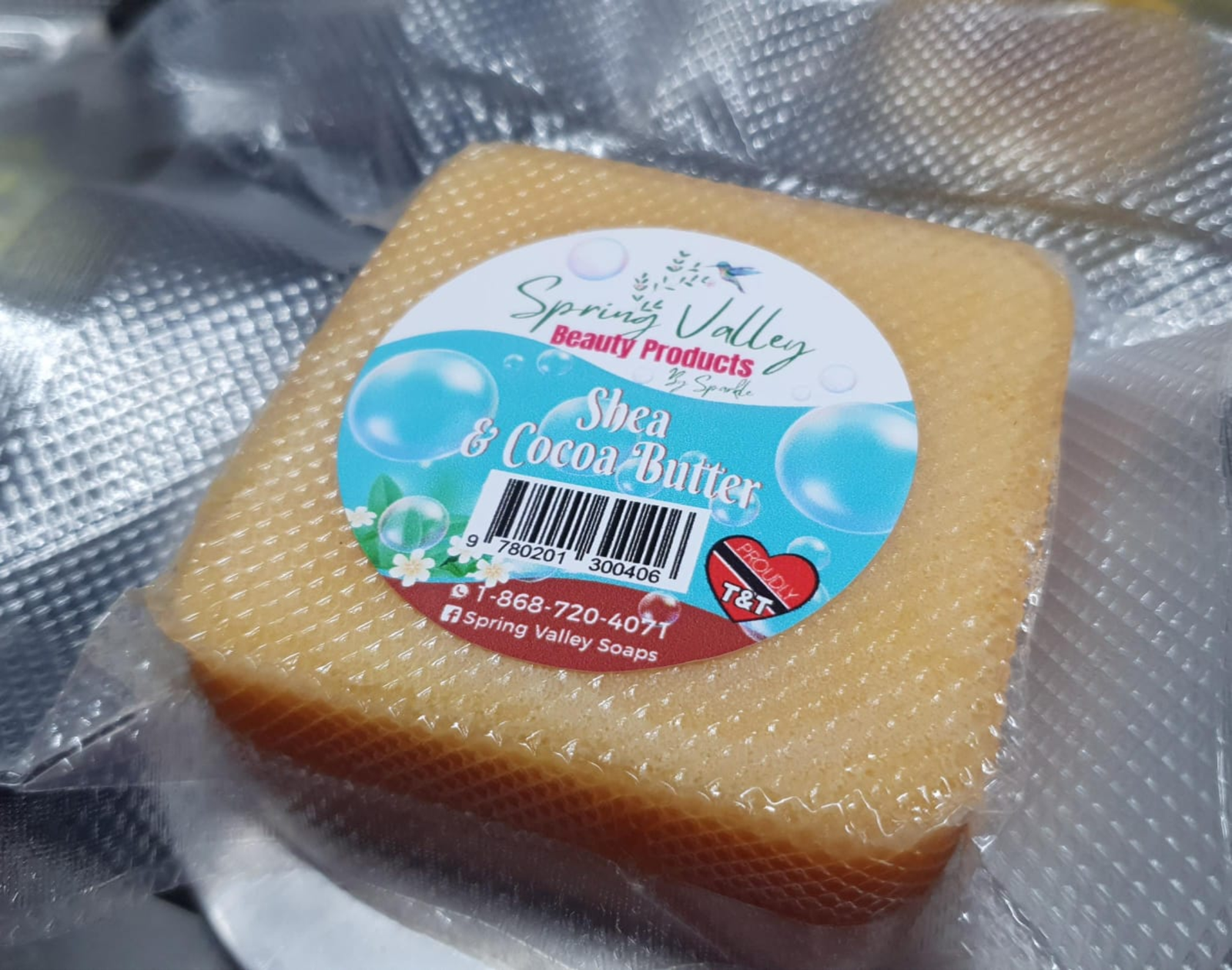 Shea & Cocoa Butter Soap Bar (for Dry Skin)